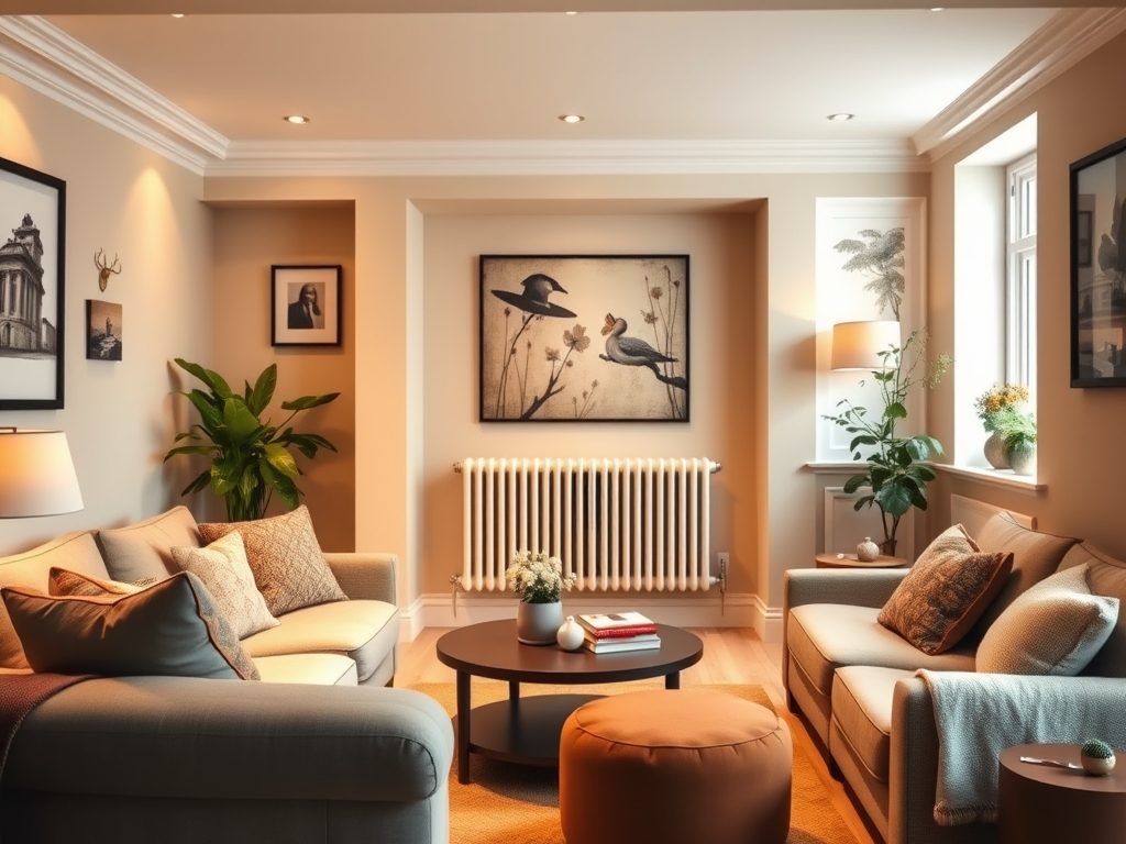 Jak ustawić meble przy grzejniku, by nie tracić ciepła i zachować estetykę wnętrza