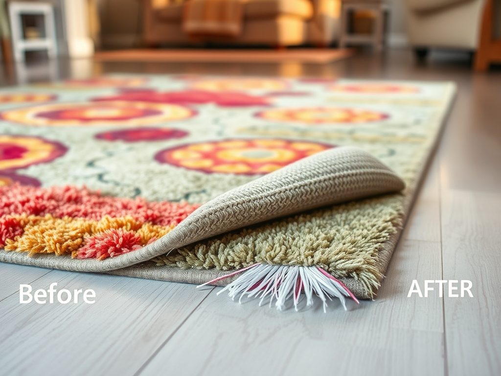 Dywan zwija się na rogach – sprawdzone metody prostowania i zapobiegania fałdom