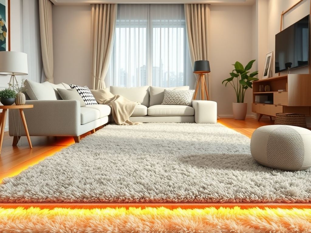 Grubość dywanu a komfort cieplny na ogrzewaniu podłogowym: jak wybrać, by nie tracić ciepła