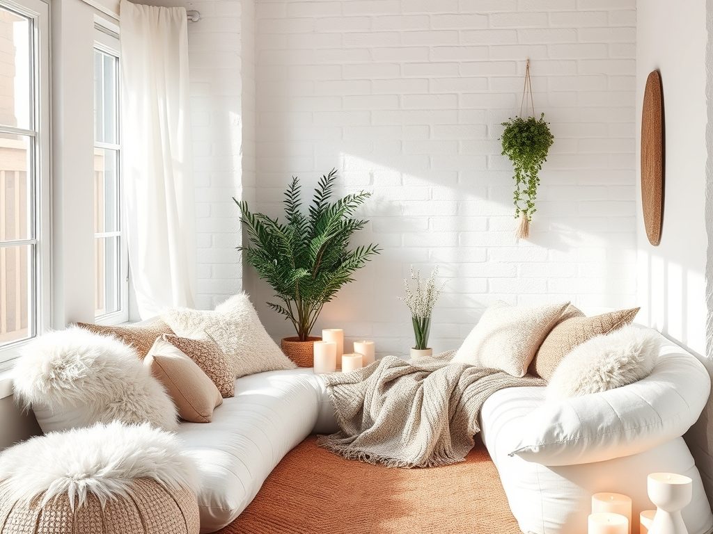 Jak ocieplić białe wnętrze dodatkami: praktyczne sposoby na przytulny klimat