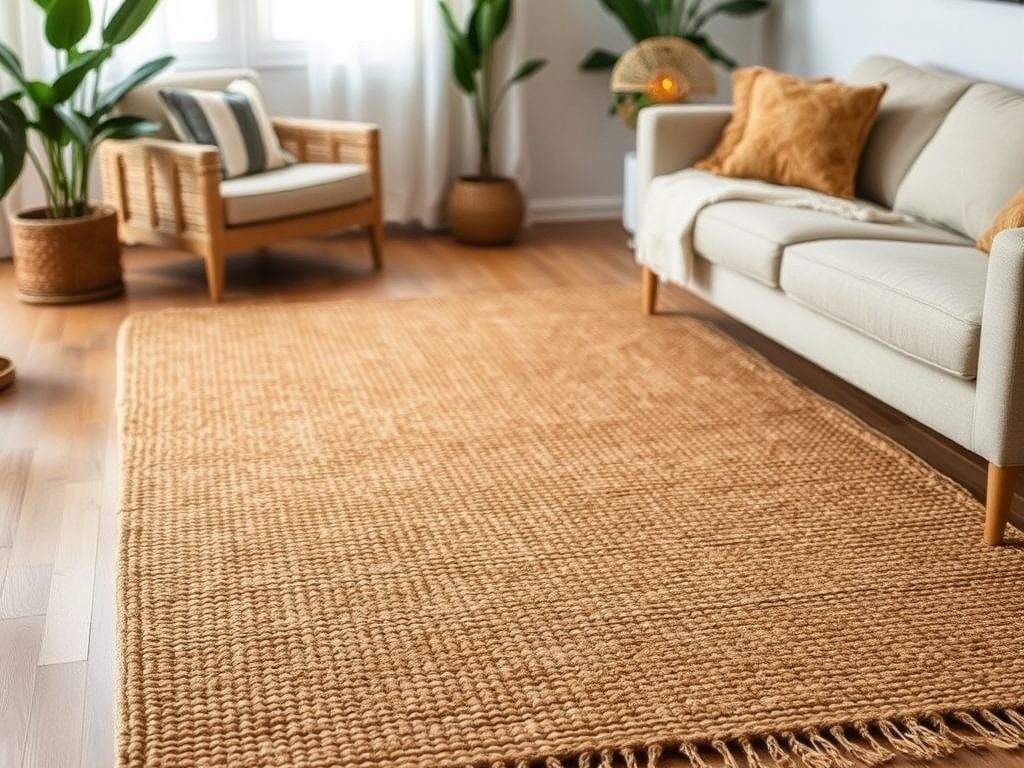 Dywan z juty – jak ocenić trwałość, pielęgnację i praktyczność w aranżacji wnętrz