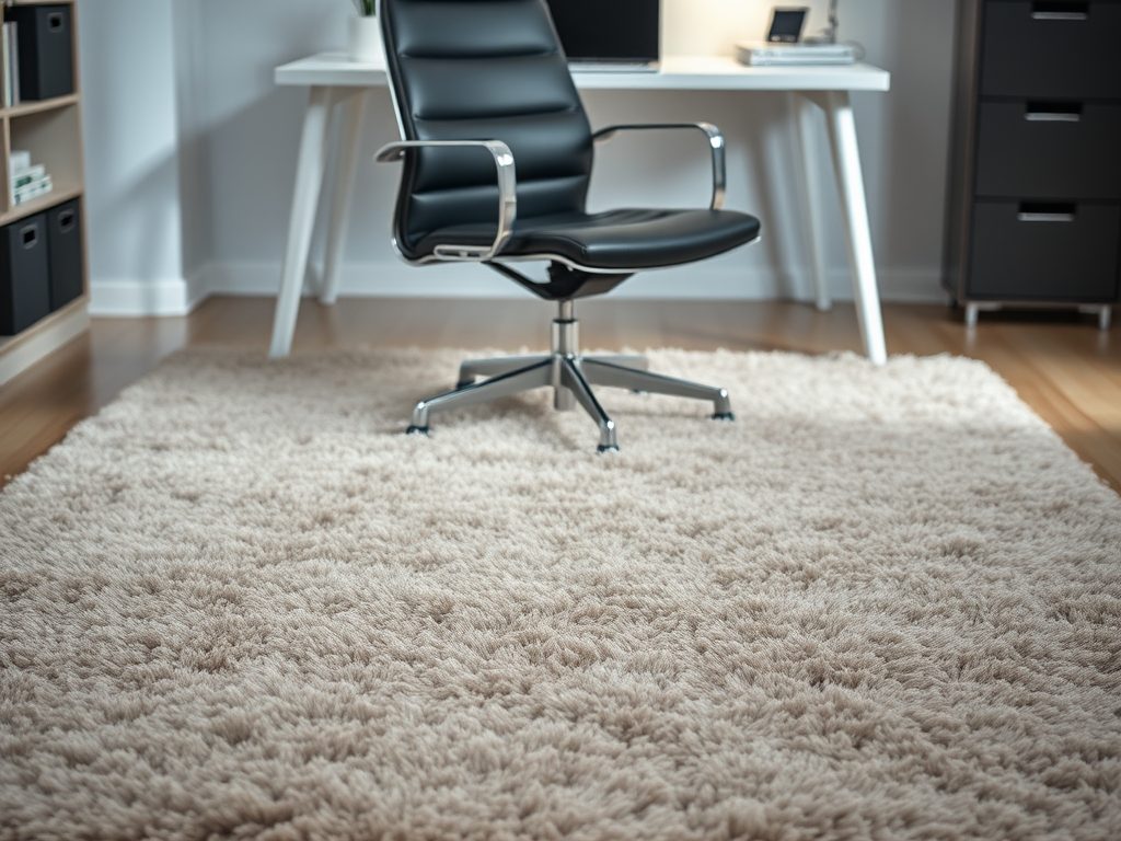 Dywan pod fotel obrotowy — jak wybrać materiał, rozmiar i antypoślizgową ochronę podłogi