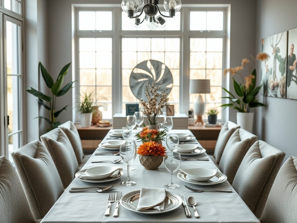 Jak ustawić stół w chłodnej jadalni, by zyskać komfort i funkcjonalność przestrzeni