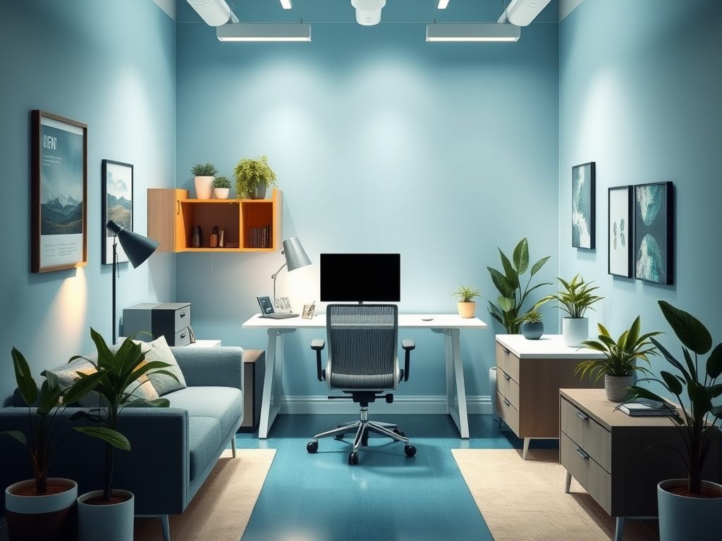 Jak zaprojektować strefę do pracy w chłodnym pokoju, by zapewnić komfort i efektywność na lata