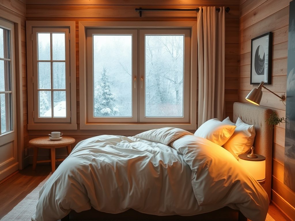 Jak ustawić łóżko w chłodnej sypialni, by uniknąć przeciągów i poprawić komfort snu