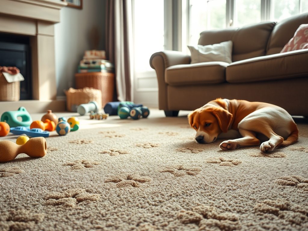 Dywan a pazury psa: jak wybrać trwały i łatwy w pielęgnacji model dla domu ze zwierzętami