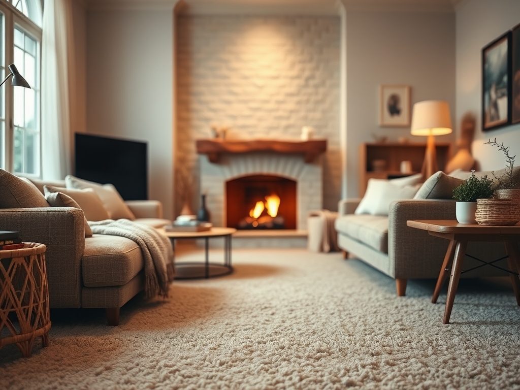 Dywan a odczucie ciepła w domu: jak materiały i grubość wpływają na komfort termiczny pomieszczeń