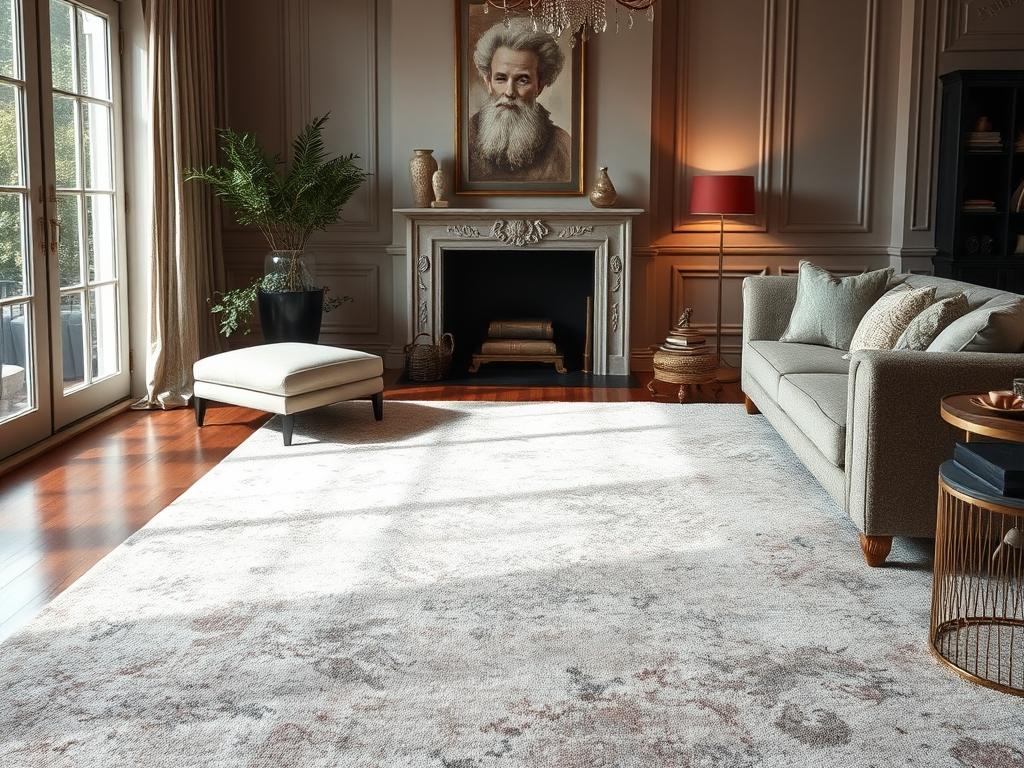 Dywan wiskozowy — kiedy warto wybrać delikatny połysk zamiast trwałości w codziennym użytkowaniu