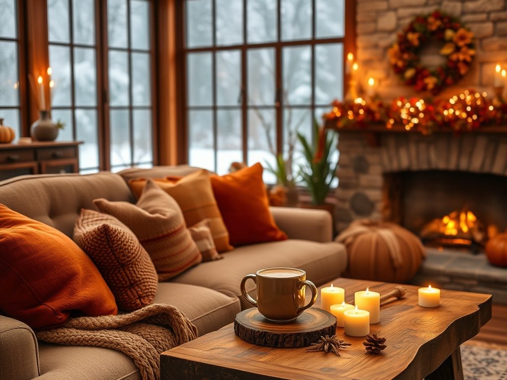 Jak przygotować salon na jesień i zimę, by stworzyć ciepły i przytulny klimat bez kompromisów