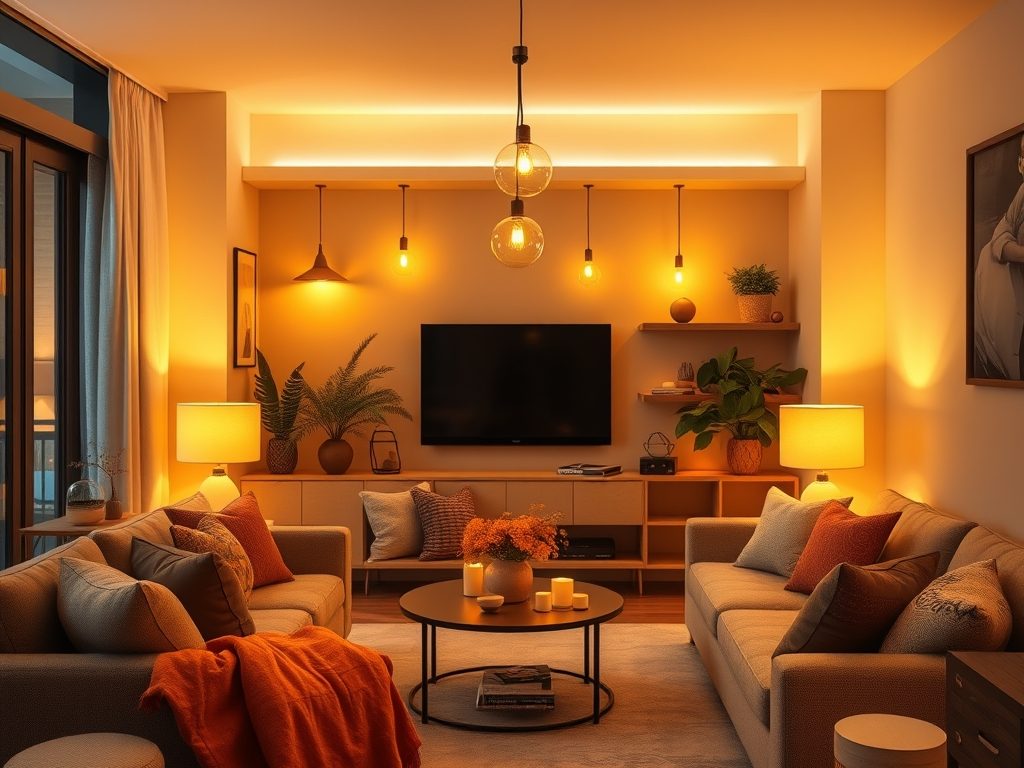 Oświetlenie a ciepło wnętrza: jak barwa światła kształtuje atmosferę i komfort życia