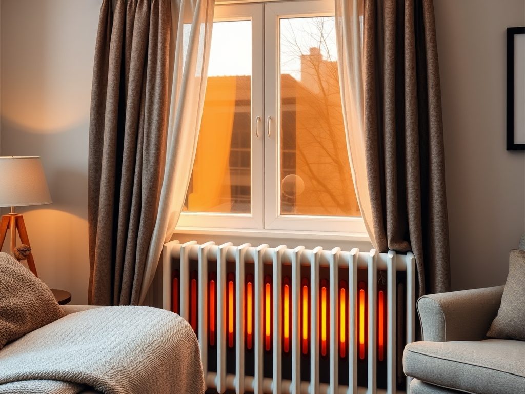 Zasłony a grzejnik: typowe błędy utrudniające cyrkulację ciepła i jak je naprawić