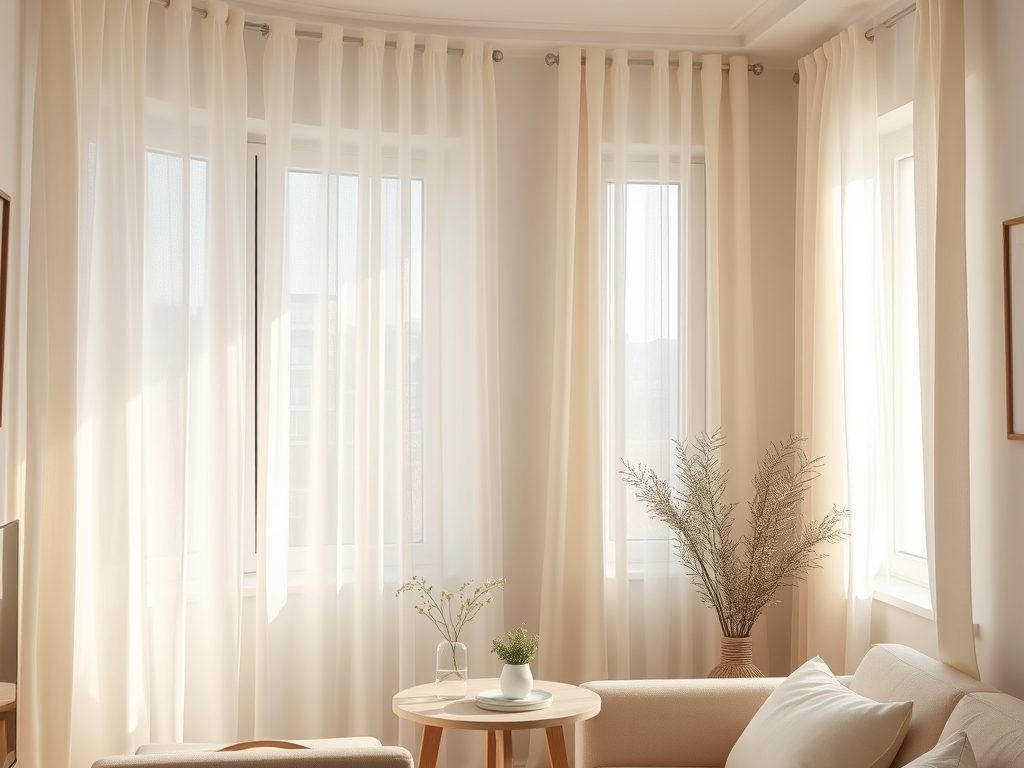 Firany do małego mieszkania: jak wybrać lekkie i praktyczne dekoracje, które optycznie powiększą przestrzeń