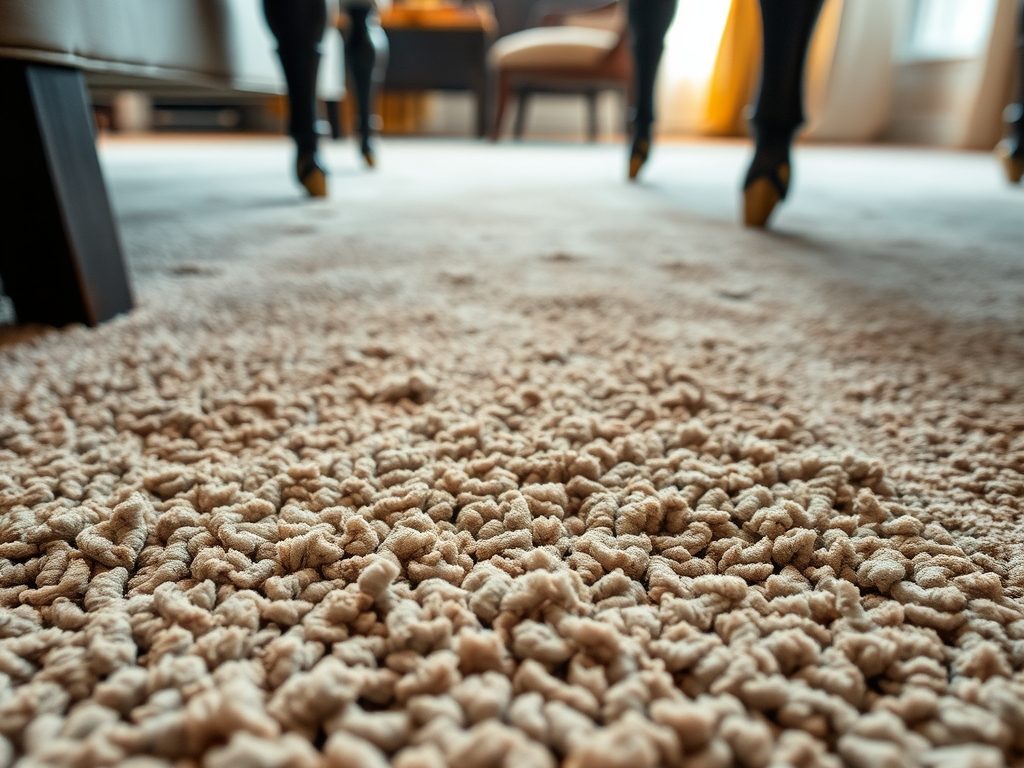 Odkształcenia dywanu pod meblami: jak rozpoznać przyczyny i skutecznie zapobiegać wgnieceniom oraz fałdom