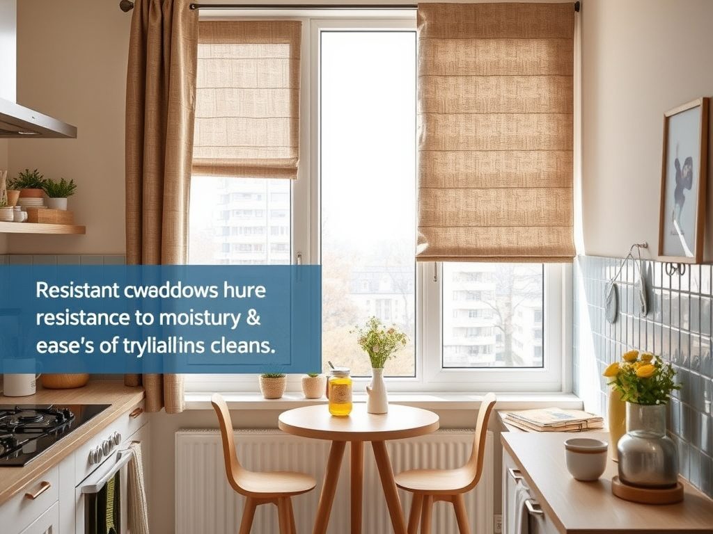 Osłony okienne do małej kuchni: jak wybrać praktyczne i łatwe w utrzymaniu rozwiązania