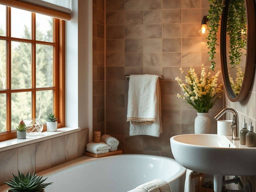 Jak ocieplić łazienkę bez remontu: praktyczne dodatki i aranżacje, które tworzą przytulny klimat