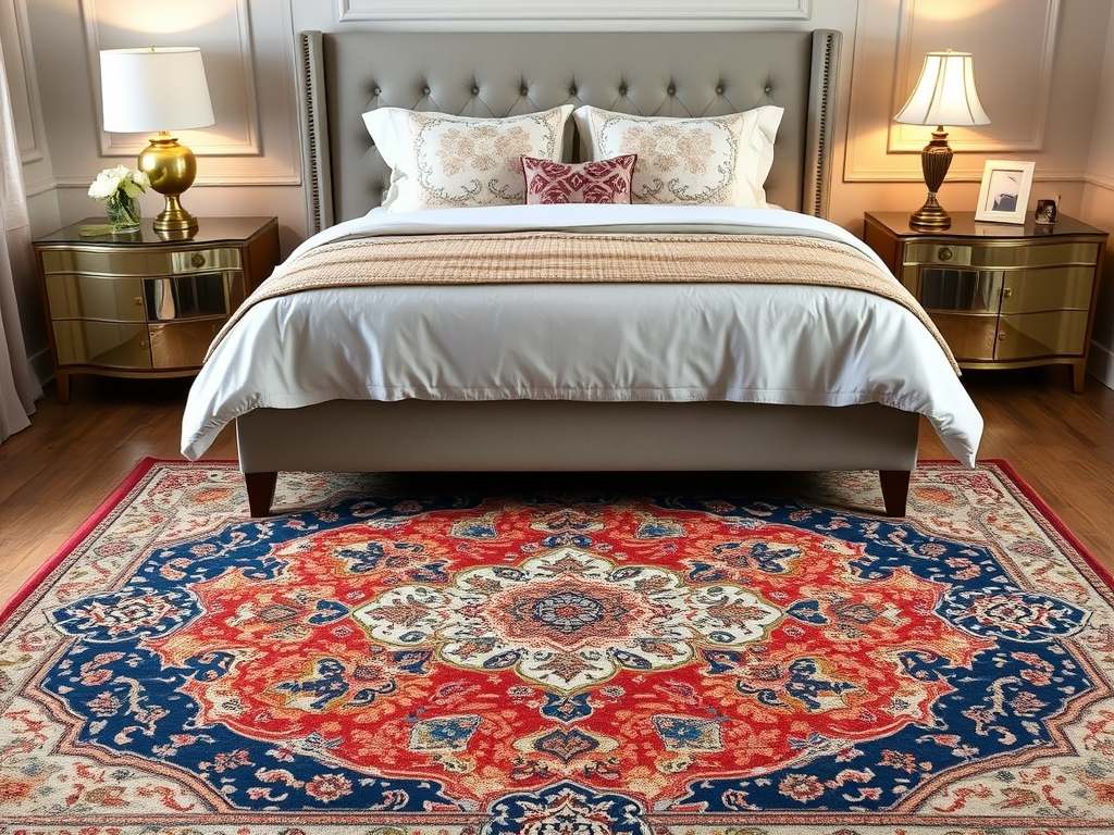 Dywan do sypialni: jak dobrać rozmiar, by zapewnić komfort i styl wnętrza